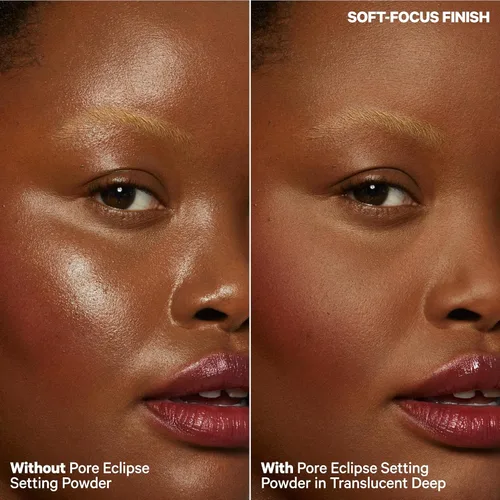 Vista 4 de Milk Makeup Pore Eclipse Matte Translucent Setting Powder – Controls Shine, Blurs Pores + Sets Makeup Up to 16 Hours – Weightless, Talc-Free Formula