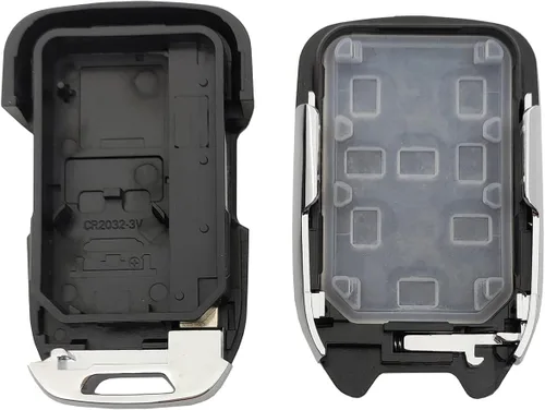 Vista 5 de Funda de repuesto para llavero de 5 botones para Chevy Silverado 1500 2500HD 3500HD GMC Sierra sin llave