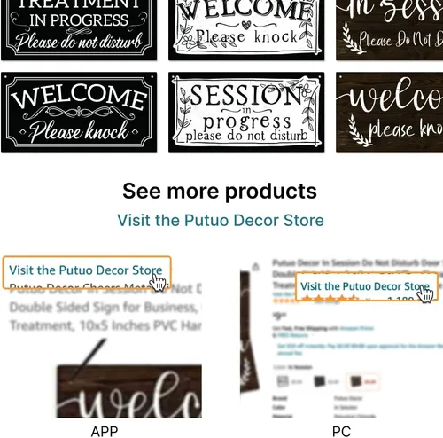 Vista 6 de Putuo Decor Letrero reversible de doble cara con texto en inglés "This is a Self-Cleaning Kitchen Clean up after Yourself", reversible de doble cara