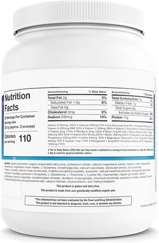 Vista 2 de BIOTICS RESEARCH NutriClear Liver Detox Support 0.60 oz Polvo de proteína