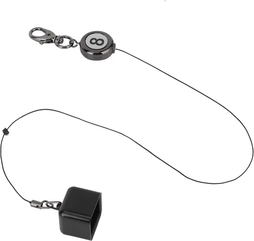 Vista 5 de Fydun Billar Billar Billar Taco Tiza Titular con Clip para Cinturón Retráctil Mesa de Billar Accesorios Ocio Deportes Sala