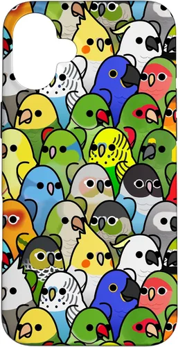 Vista 23 de Too Many Birds! Case for iPhone 17