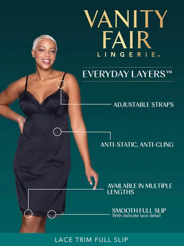 Vista 5 de Vanity Fair Prenda completa para vestidos interiores, para mujer