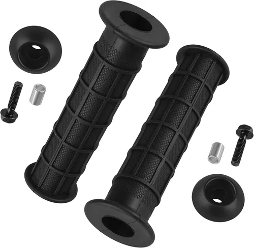 Vista 7 de Caltric 2 empuñaduras y protector compatibles con Honda Recon 250 TRX250 2X4 1997-2001