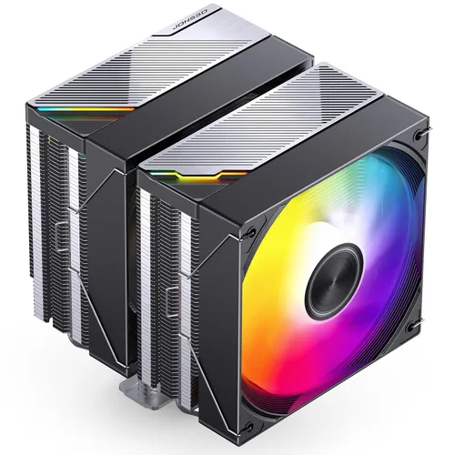 Vista 10 de Jonsbo CA40 Enfriador de CPU negro, serie ARGB Mute de refrigeración por aire, ventilador de CPU de 157 mm de altura, enfriador de aire de CPU