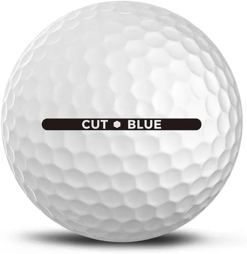 Vista 2 de Pelotas de golf azul cortadas, 4 piezas de uretano (una docena)