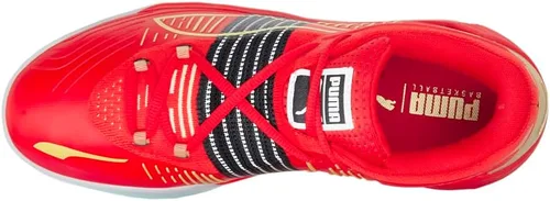 Vista 4 de PUMA Hombres Fusion Nitro Zapatillas De Baloncesto Zapatos - Negro