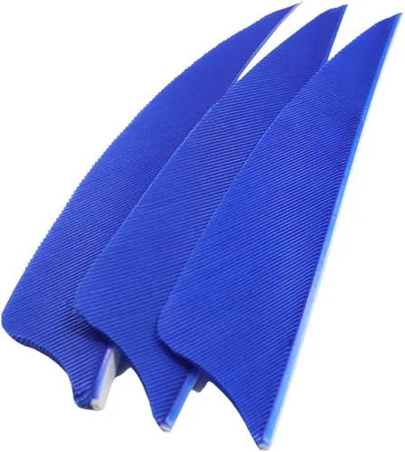 Vista 10 de Arrows - Plumas reales de 3 pulgadas con corte de escudo para cañas de tiro de caza DIY (paquete de 36)