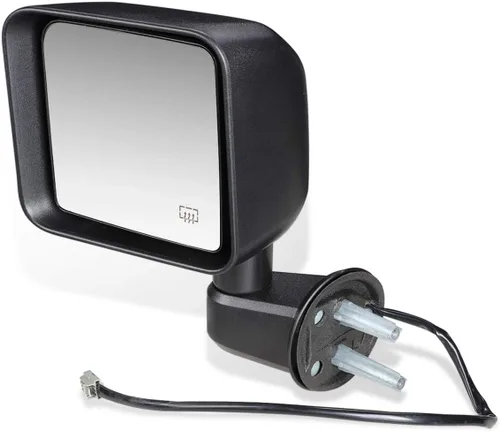 Vista 5 de DNA Motoring OEM-MR-CH1320337 Espejo de ajuste accionado estilo fábrica con vidrio calentado lado izquierdo compatible con 10-16 Patriot