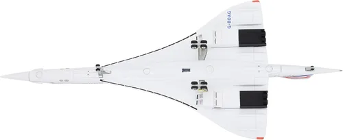 Vista 3 de TANG DYNASTY 1:200 Concorde British Airways Modelo de avión de metal modelo de avión de juguete