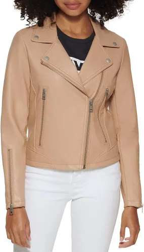 Vista 2 de Levi's Women's Vegan Leather 538 Moto Jacket (Regular & Plus Size)