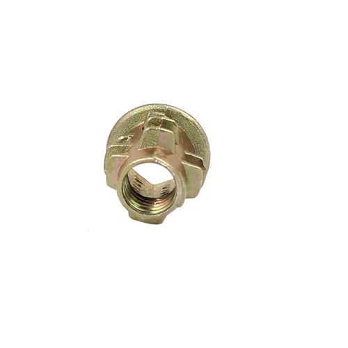 Vista 2 de uxcell Tuercas de inserción roscadas de enchufe hexagonal de interfaz M5x10mm para muebles de madera (paquete de 100)