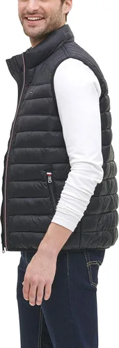Vista 6 de Tommy Hilfiger - Chaleco acolchado plegable ligero para hombre