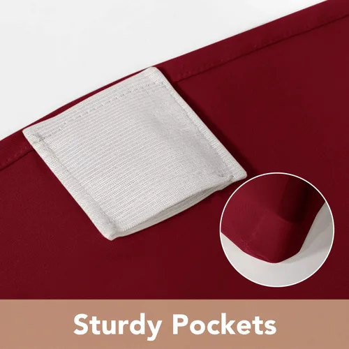 Vista 3 de Obstal 10 fundas elásticas de elastano para sillas plegables de fiesta, fundas universales para sillas ajustables, protectores para bodas