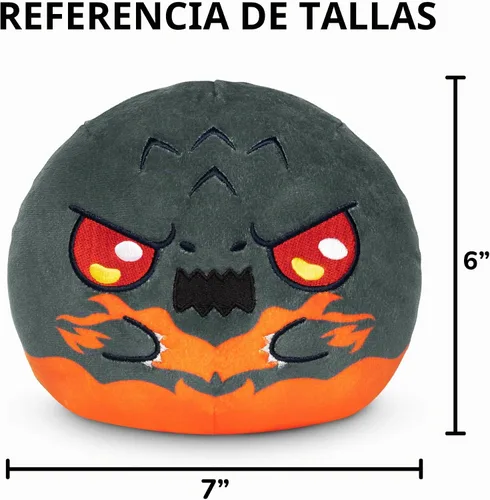 Vista 4 de Teeturtle Godzilla - Peluche reversible de 6 pulgadas, lindo animal de peluche suave Kawaii