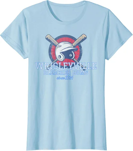 Vista 19 de Wrigleyville Bleacher Bums - Camiseta de béisbol divertida