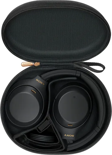 Vista 10 de Sony WH-1000XM4 Auriculares inalámbricos premium con cancelación de ruido sobre la oreja con micrófono para llamadas telefónicas y control de voz