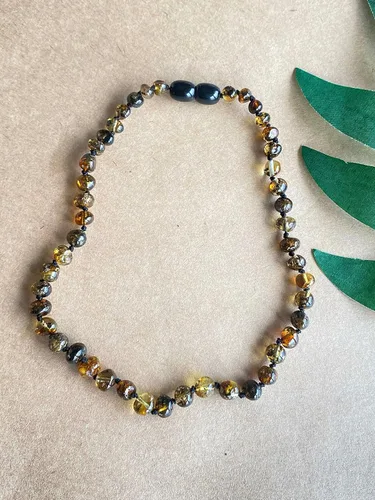 Vista 18 de Amber Necklace for Women - HandMade Baltic Jewelry for Adult - 18 inch - 100% Genuine