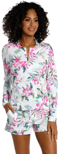 Vista 3 de La Blanca Swirlin Around - Guardia antisalpicaduras para mujer