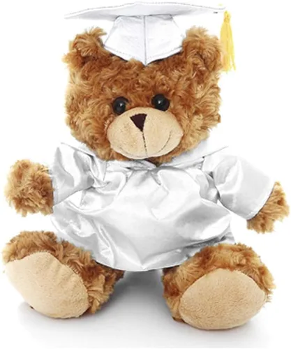 Vista 25 de Plushland Peluche de animal, juguetes de 12 pulgadas, regalo para el día de graduación, lo mejor para cualquier graduado de escuela, 12 pulgadas