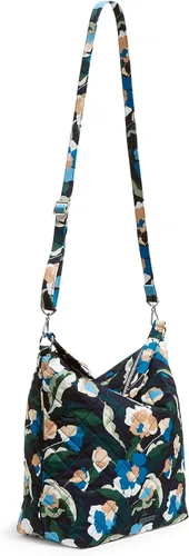Vista 2 de Vera Bradley Bolso de hombro Hobo de gran tamaño de sarga de alto rendimiento