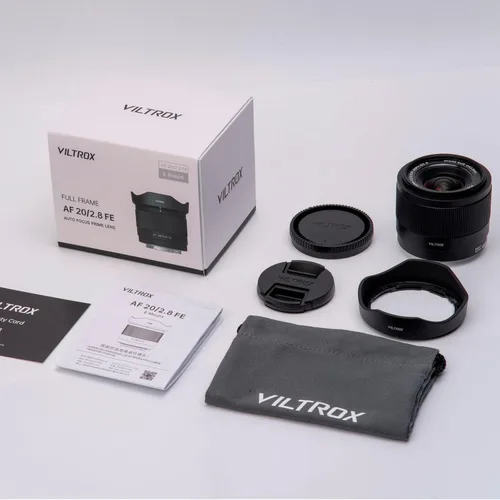 Vista 9 de VILTROX Lente de marco completo F2.8 FE de 0.787 in f/2.8 para Sony E-Mount, STM lente de enfoque automático para Sony E-Mount A7 A7R A7S A7C A7II