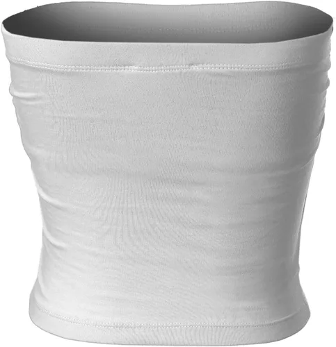 Vista 3 de MixMatchy - Juego de camisetas básicas tipo tubo con espalda descubierta para mujer, sin tirantes, casuales