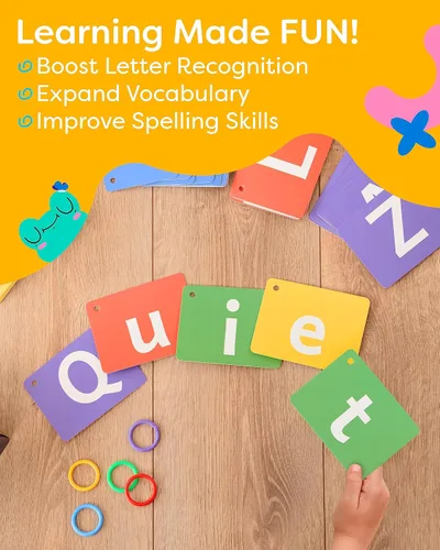 Vista 4 de Tarjetas flash Phonics para niños de 4 a 8 años y tarjetas flash del alfabeto para niños de 3 a 6 años