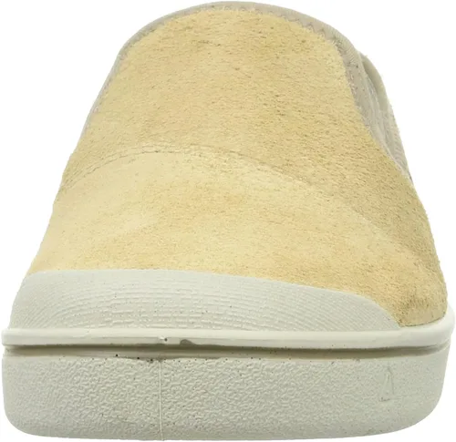 Vista 2 de KEEN Eldon Harvest - Tenis casuales sin cordones para hombre, BeigeSilver Birch