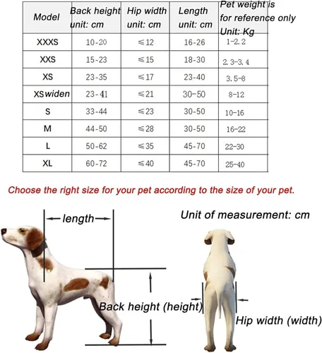 Vista 3 de Dog Wheelchair for Back Legs, Dog Wheelchair, Dog Wheels for Handicapped Hind Legs Pet/Dog Walk, Easy Assemble & Light
