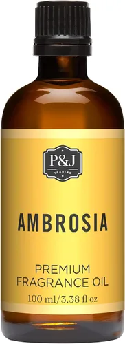 Vista 34 de P&J Trading Aceite de fragancia para difusores para el hogar – Ambrosia 0.3 fl oz Fragancia aromas para hacer velas – Suministros para hacer jabón