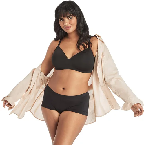Vista 4 de Maidenform Women's Microfiber Boyshort Underwear Pack, 3-pack