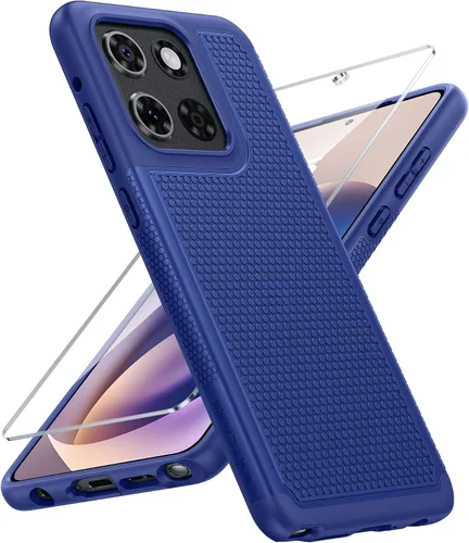 Vista 190 de FNTCASE for iPhone 17 Pro Case: Translucent Light Blue Slim Cases Compatible with MagSafe, Full Camera Protection & Tempered Glass Protector, 14FT