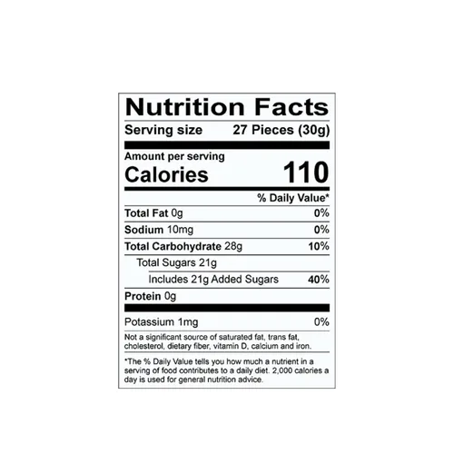 Vista 7 de Needzo Jelly Bean - Juego de caramelos de mezcla tropical y ácida, dulces suaves con sabor a fruta exóticos, rellenos de cesta de dulces, paquete