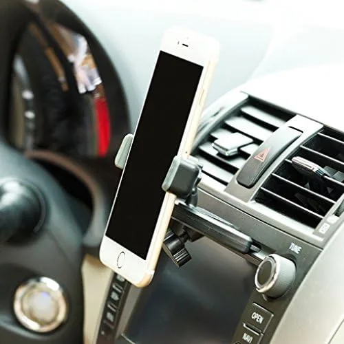 Vista 6 de Motorola Moto Z Force Droid, Z Droid Premium Compatibles reproductor de CD Ranura teléfono soporte de coche Dock