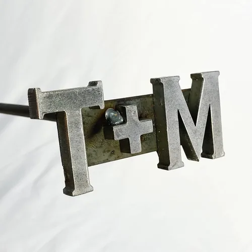 Vista 4 de Hierro de marca de madera para manualidades personalizadas, carpintería personalizada, barbacoa y parrilla, hierro de marca personalizado de 2