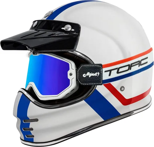 Vista 2 de TORC Gafas para casco de motocicleta Mojave