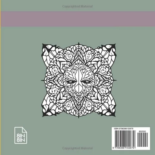 Vista 2 de MANDALAS Stress-free coloring book +100 unique mandala ilustrations