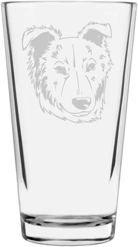 Vista 213 de Podenco Canario - Vaso de pinta de 16 onzas con temática de perro personalizado