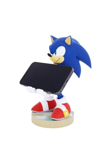 Vista 6 de Cable Guys - Modern Sonic the Hedgehog Gaming Accessories Holder & Phone Holder for Controller (Xbox, Play Station, Nintendo Switch) & Phone
