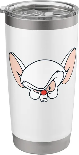 Vista 10 de Pinky and the Brain Vaso aislado de acero inoxidable Brain
