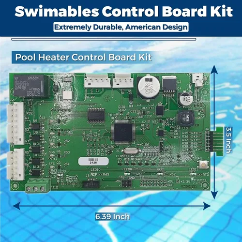 Vista 5 de Swimables Kit de tablero de control compatible con calentador de piscina y spa Mastertemp & Max-E-Therm Pentair 42002-0007s- Compatible con todos