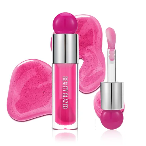 Vista 11 de Beauty Glazed Variedad de colores - Aceite de labios no pegajoso, ultra hidratante y nutritivo, acabado brillante suave, aceite de brillo labial