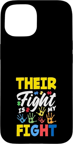 Vista 6 de Their Fight is My Fight Autism Awareness Case for iPhone 17