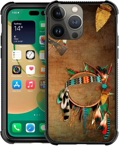 Vista 45 de CARLOCA Funda compatible con iPhone 15, increíble patrón de luz espacial nebulosa para niñas y niños, ultra protección, a prueba de golpes