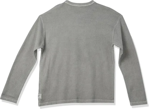 Vista 2 de Reebok Suéter de cuello redondo de teñido natural estándar para hombre