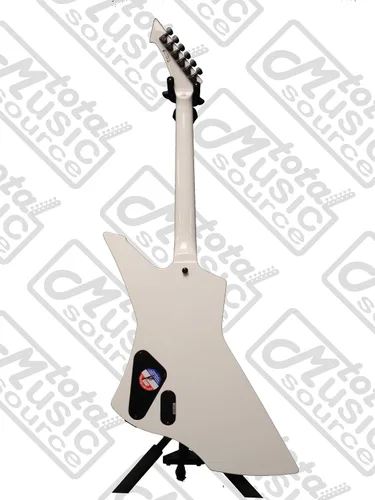 Vista 4 de ESP LTD James Hetfield Signature Snakebyte - Blanco Nieve