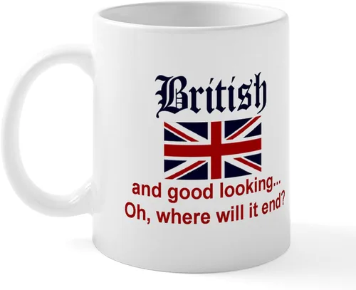 Vista 29 de CafePress British American Translations Taza de café de cerámica (11 oz)