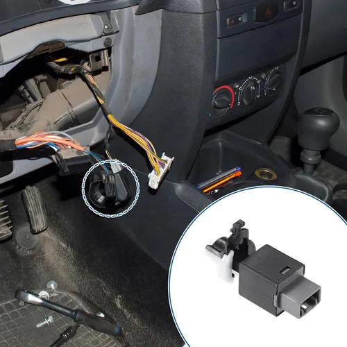Vista 3 de Interruptor de luz de freno SDYYDS 93810-3S700 para Hyundai Elantra (19-13), Elantra GT (20-13), Sonata (17-13), Santa FE (18-13) / KIA Rio (17-15)