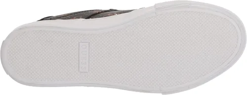 Vista 4 de GUESS Loven Sneaker para mujer, marrón (Brown Multi Fabric)